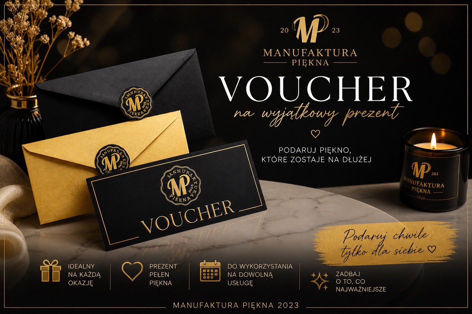 Voucher podarunkowy Manufaktury Piękna